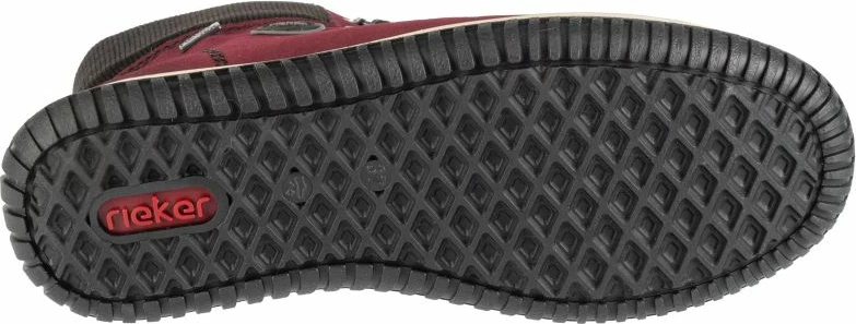 Çizme Rieker femra, të kuqe