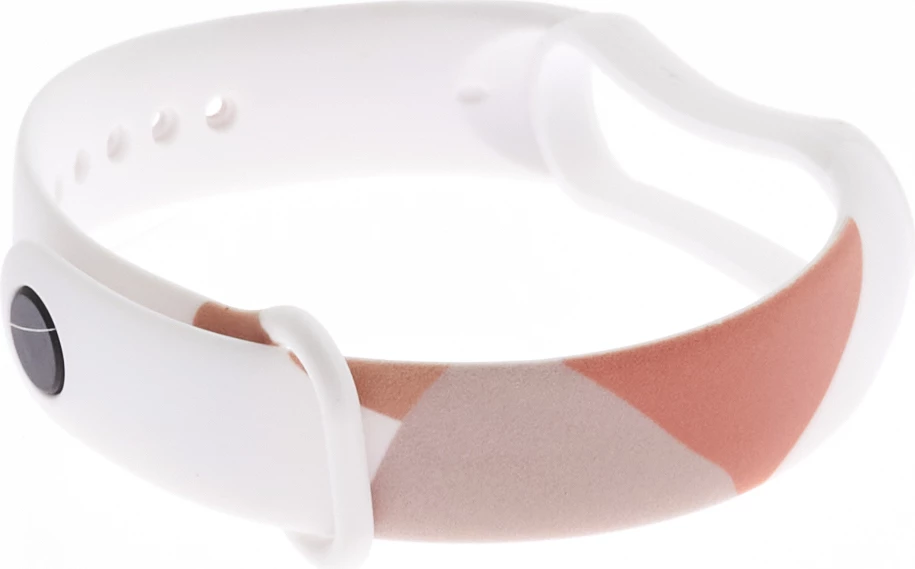 Rrip silikoni Hurtel Strap Moro për Xiaomi Mi Band 5/6, kamuflazh, bezhë/e bardhë/portokalli