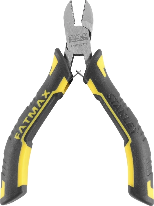 Pincë prerëse anësore mini Stanley FMHT0-80518, zi/verdhe