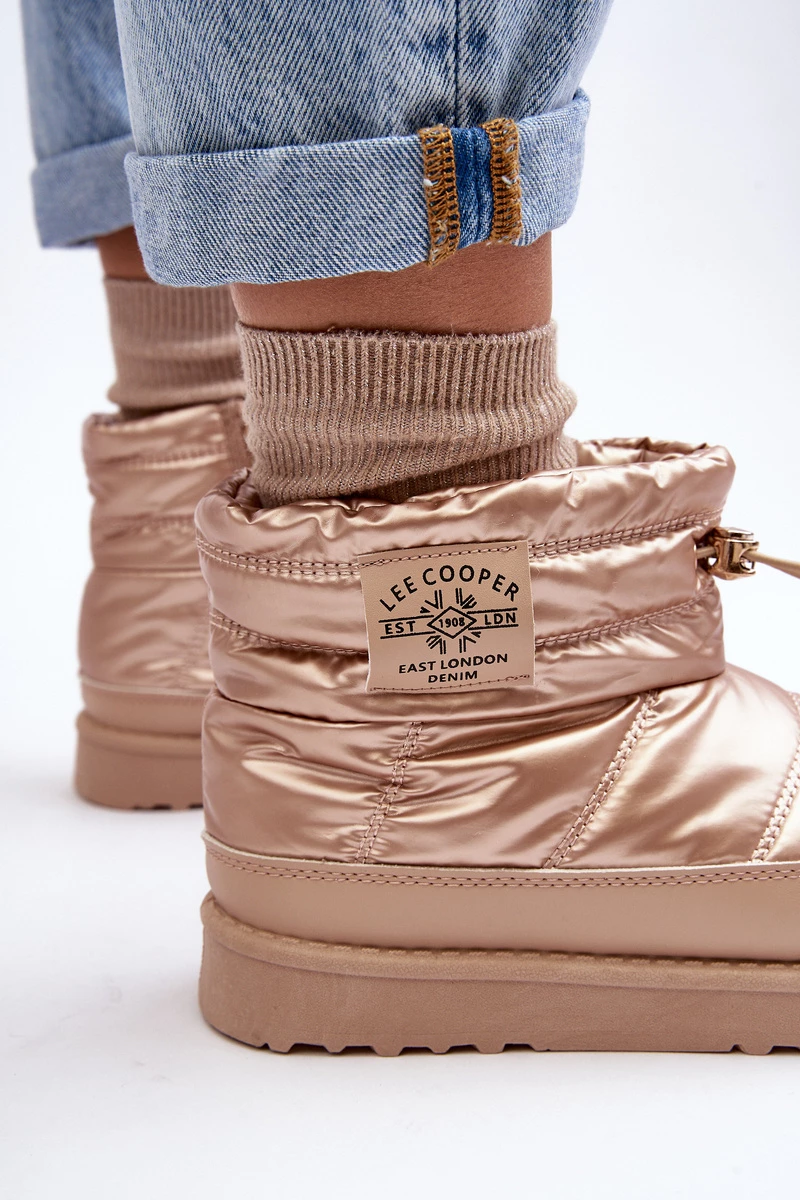 Këpucë për femra Lee Cooper, gold [Madhësia: 39]