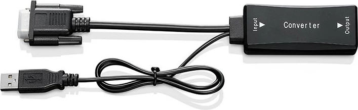 Adapter VGA në HDMI Wacom DTK1651, 1 copë, e zezë