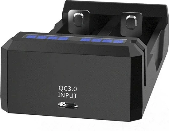 Karikues baterish XTAR SC2, për 2 bateri, Li-Ion, i zi