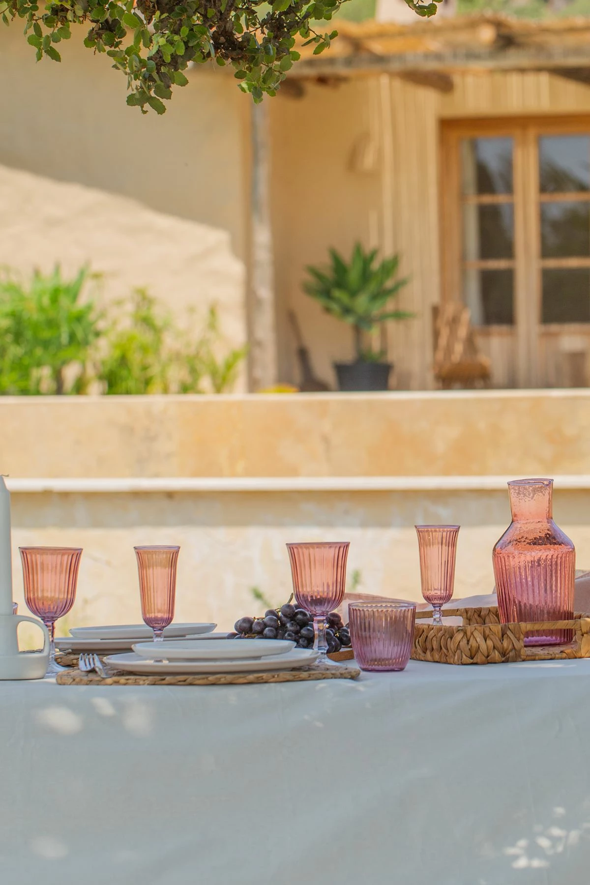 Shishe qelqi Hermia Concept, ngjyrë damson, Splendid