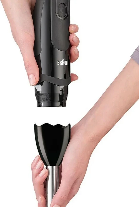 Blender Braun Multi Quick 5 MQ 5237, 21 shpejtësi, 1000W, i zi-gri