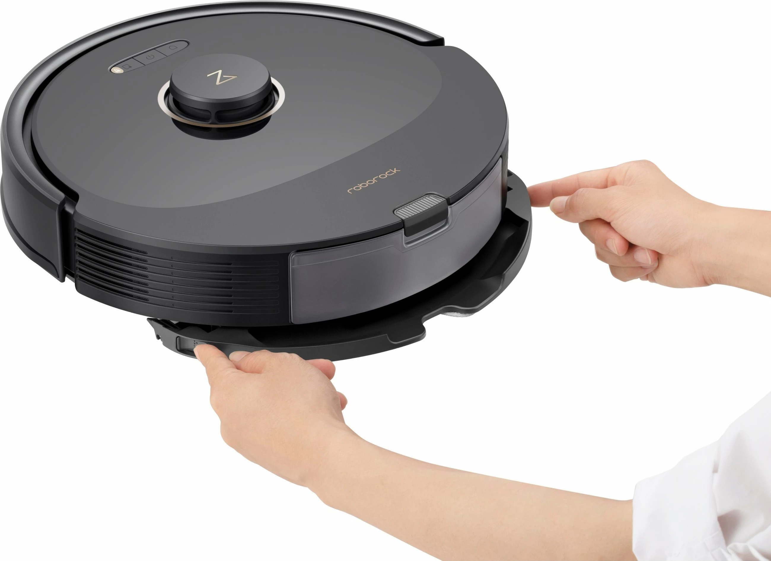Robot fshesë Roborock Q8 Max, 0.47L, 5500Pa, i zi
