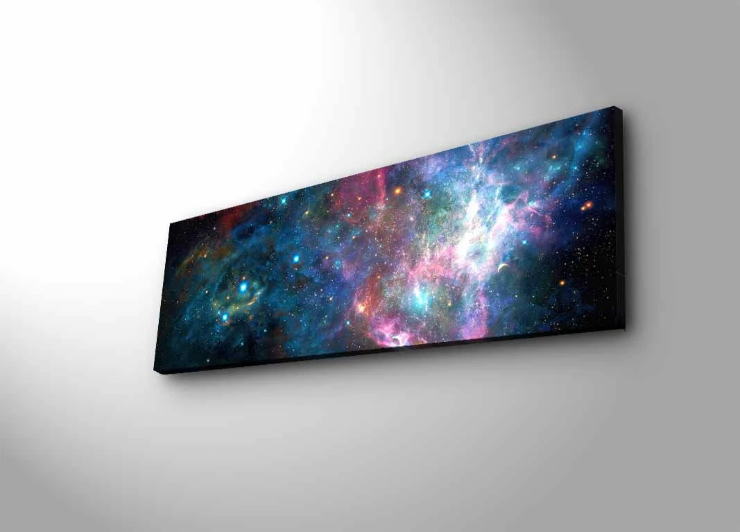 Pikturë dekorative me drita LED, Wallity, 3090NASA-005