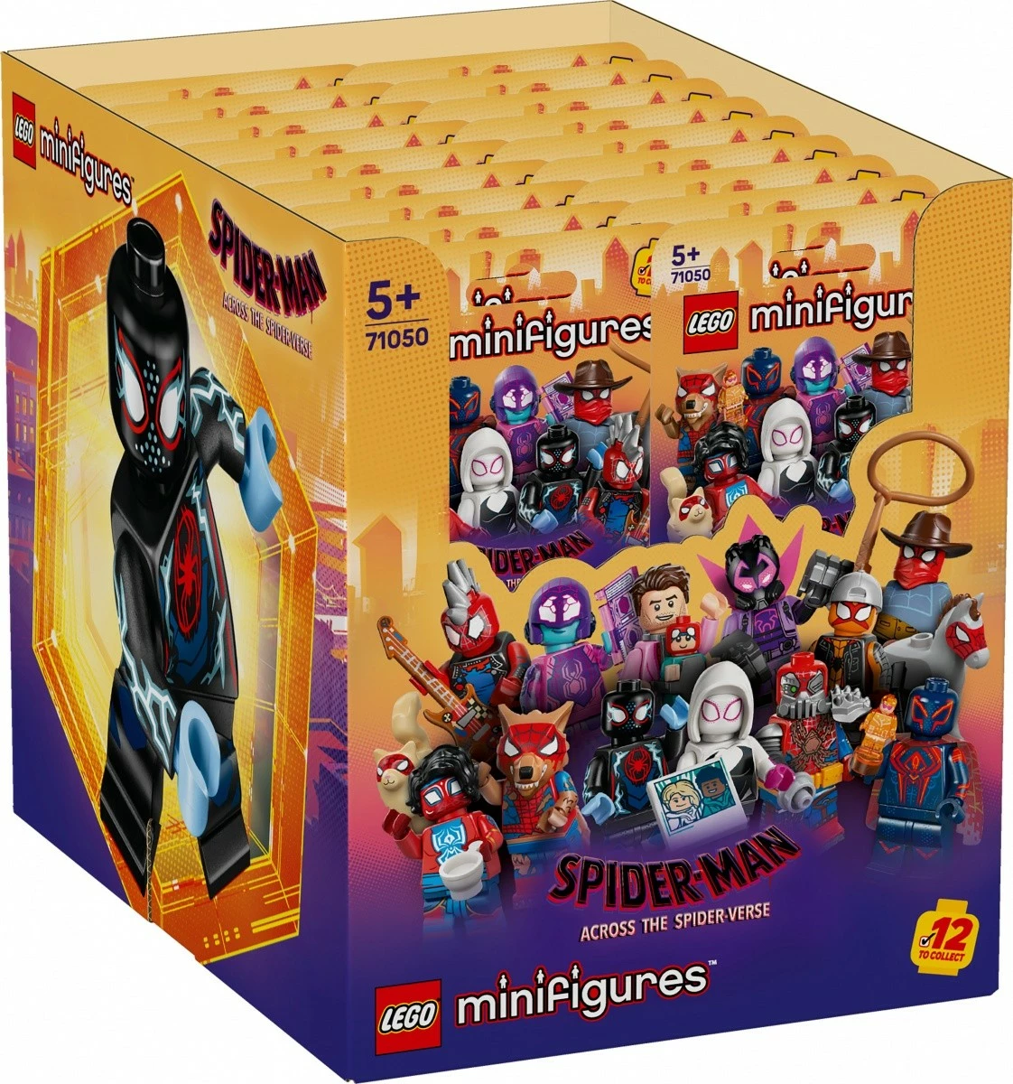 Set minifigurash LEGO Spider-Man Minifigures 71050, 36 copë, plastikë