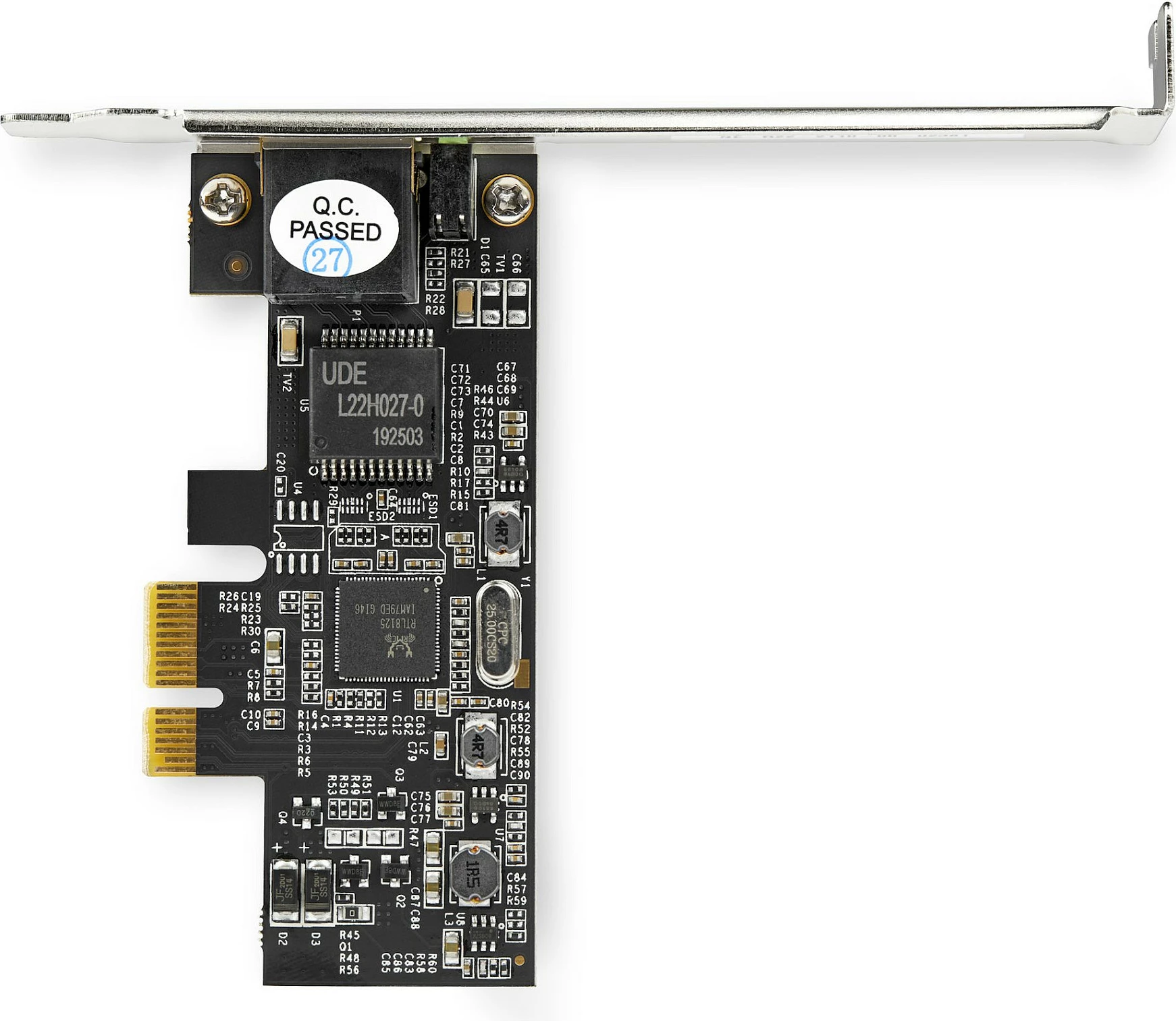 Kartelë rrjeti PCIe StarTech ST2GPEX, 1x RJ-45, 2.5GbE, e zezë