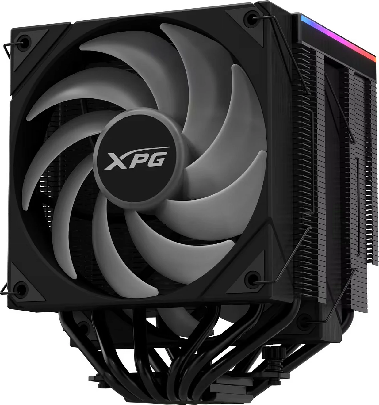 Ftohës CPU XPG MAESTRO PLUS 62DA, air cooler 120mm, ARGB, panel digjital, i zi