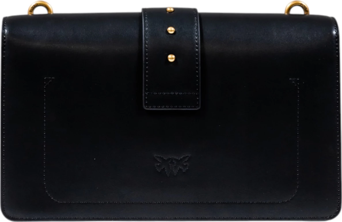 Çantë krahu Pinko Love One Classic ST. CL Vitello 105857, e zezë