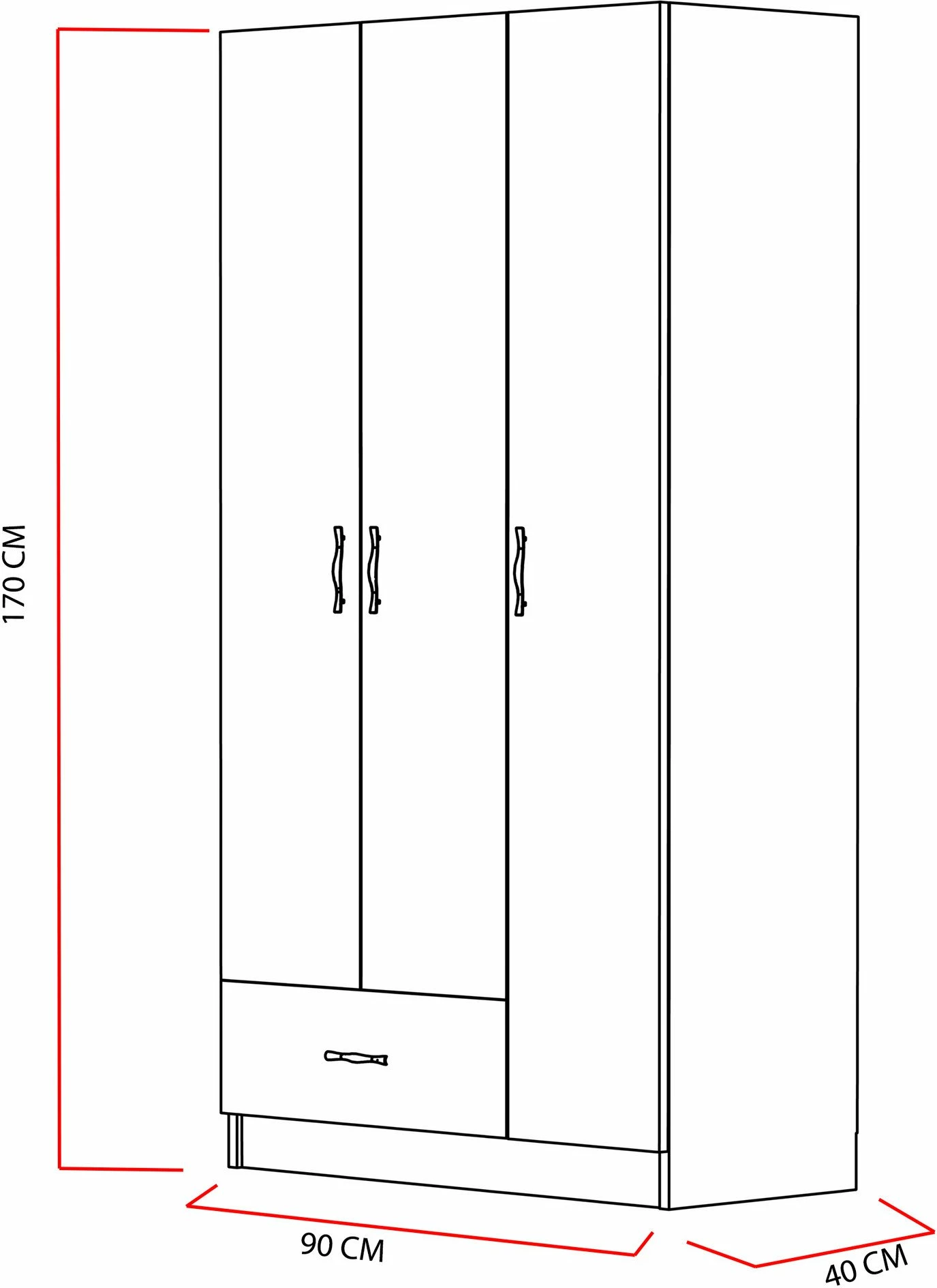 Dollap Hanah Home, Gabi, ngjyrë e bardhë