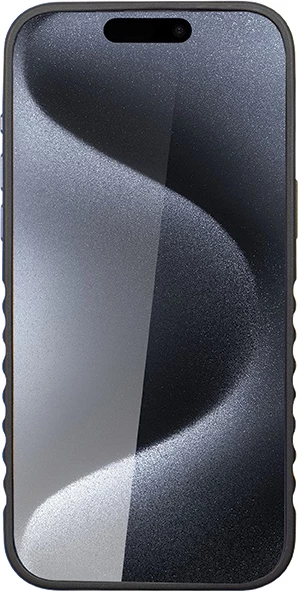 Mbështjellës Audi Genuine Leather me MagSafe për iPhone 15 Pro, zi e kuqe