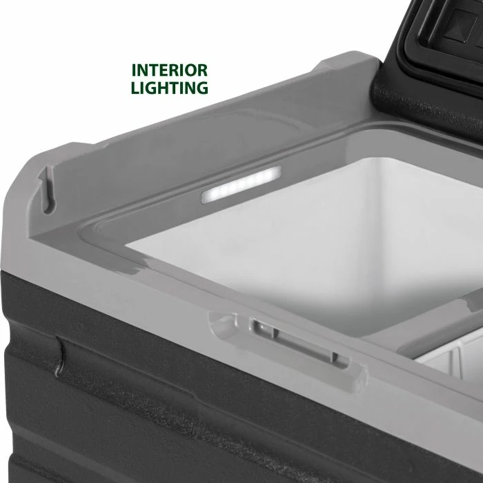 Ftohës portativ BRUNNER Polarys Freeze DZ 35L (0826049N), Dual Zone, gri e çelët/gri e errët