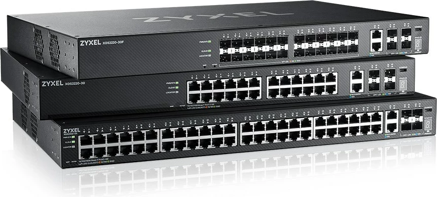 Switch Zyxel XGS2220-30HP, Managed L3, Gigabit Ethernet, PoE, E zezë