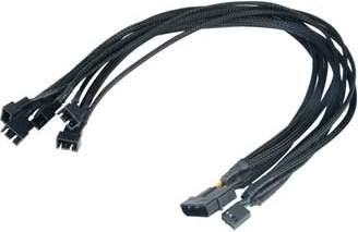 Akasa Flexa FP5S 5x3-Pin Fan 45cm, Adapter