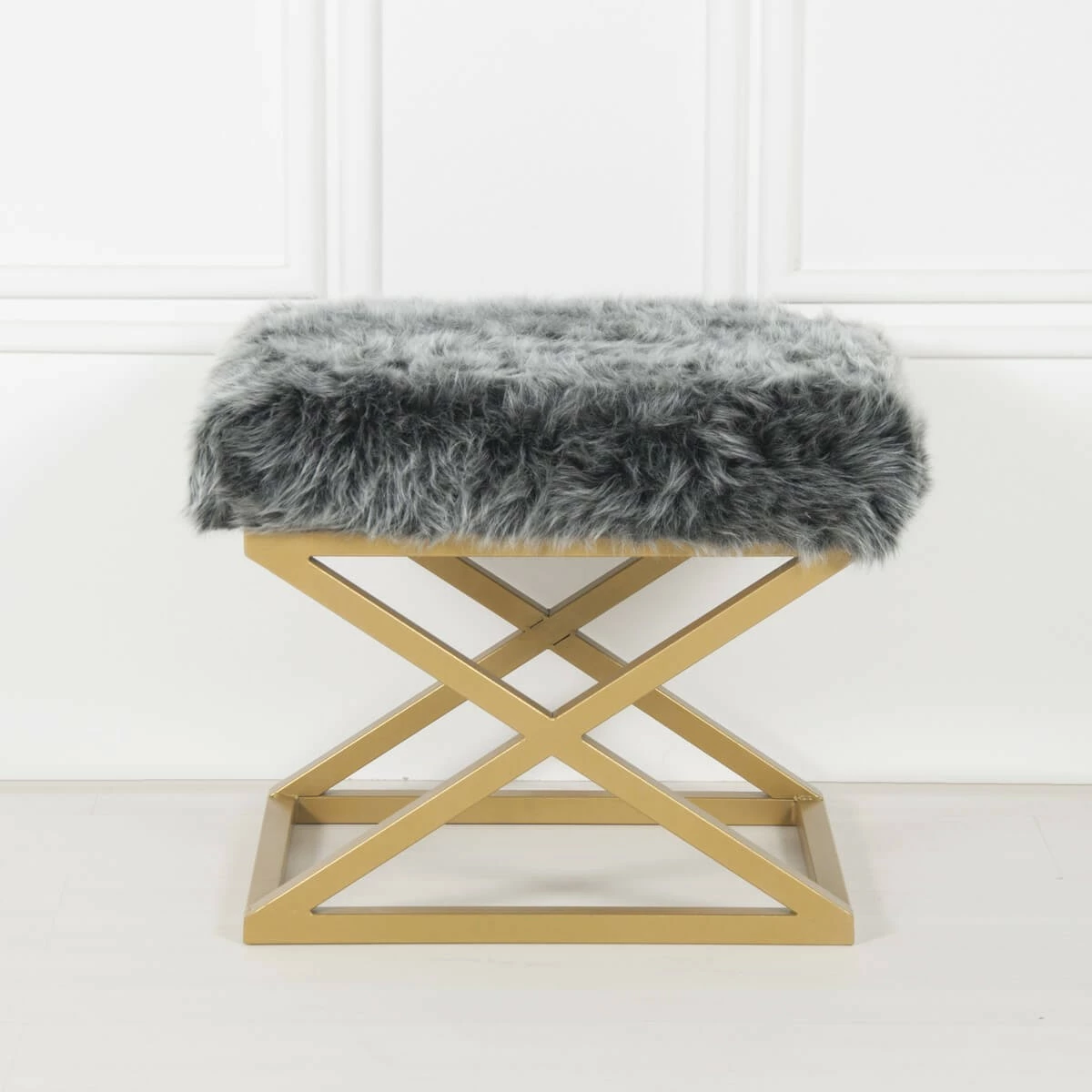 Puf Atelier del Sofa, pelush Capraz, ari, gri