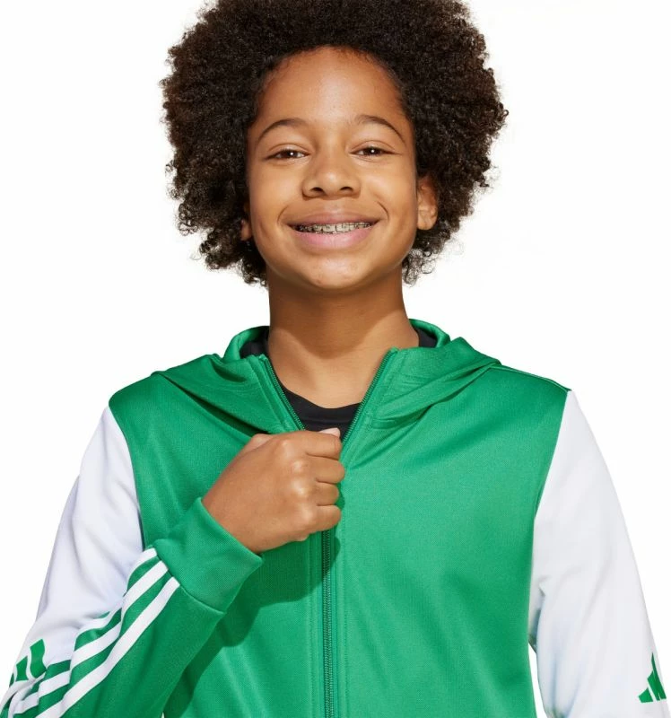 Duks për fëmijë adidas, i bardhë dhe i gjelbër [Madhësia: 116 cm]