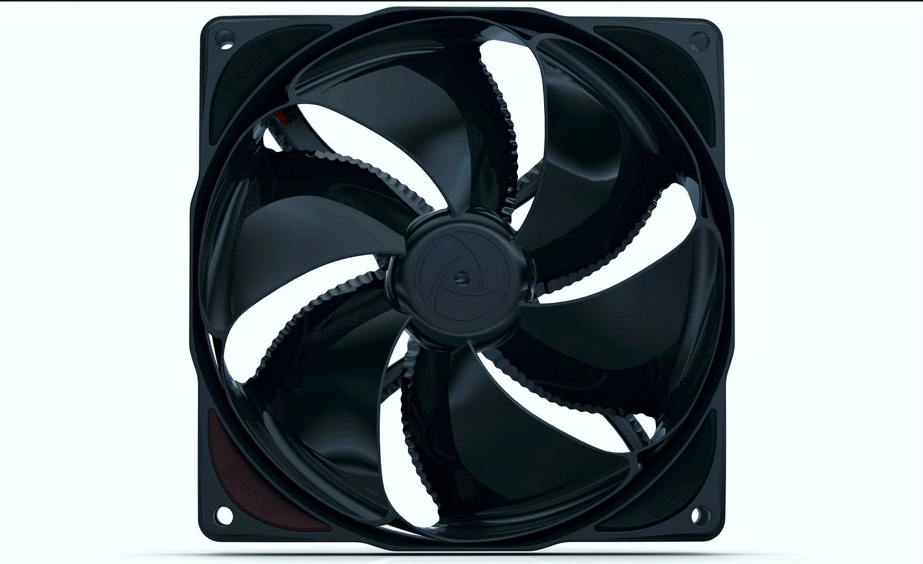 Ventilator kasë Noiseblocker NB-eLoop B12-PS, 120mm, PWM, Black Edition, i zi