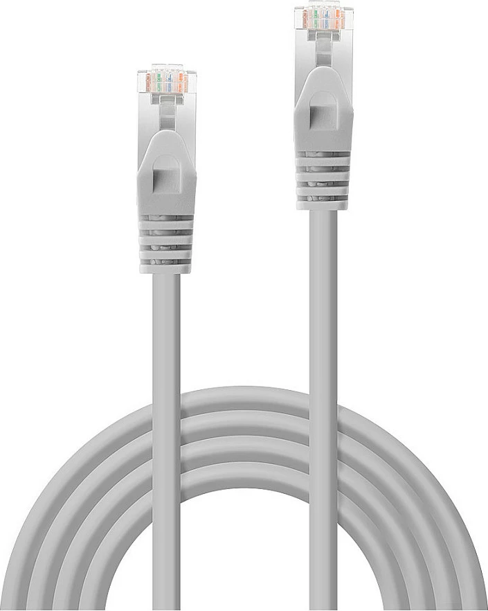 Kabllo rrjeti LINDY 48342, Cat5e, 1m, F/UTP (FTP), RJ-45 në RJ-45, 1Gbps, gri