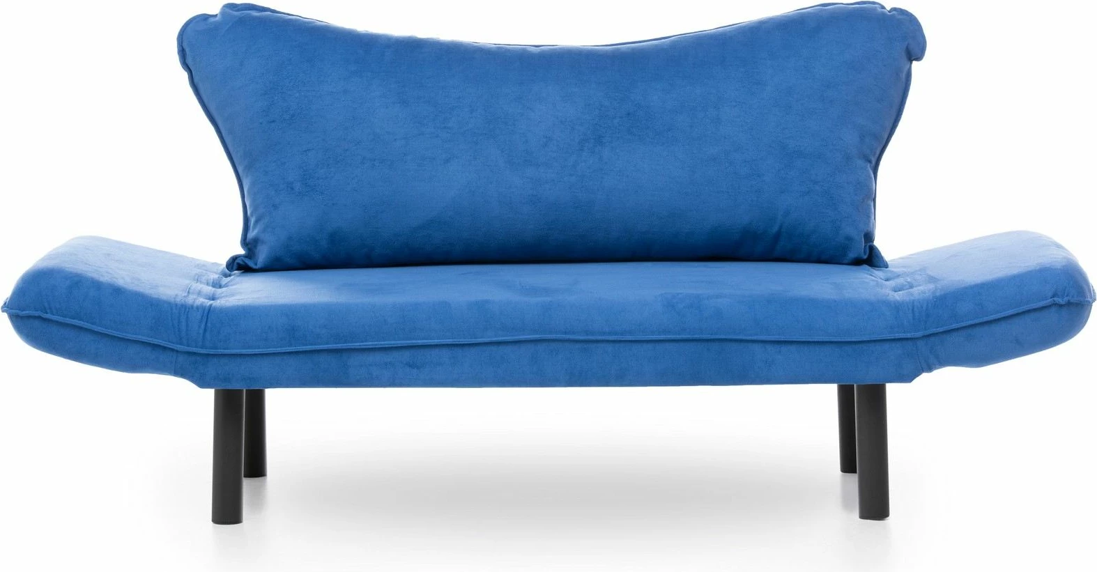 Divan-krevat dy ulëshe Atelier del Sofa, Chatto, ngjyrë kaltër