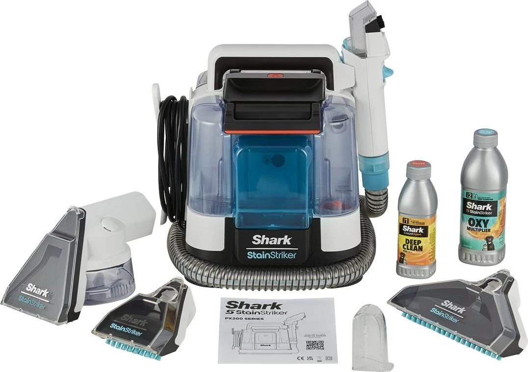 Makina për pastrim tepihësh Shark PX200EUT, dorë, e bardhë