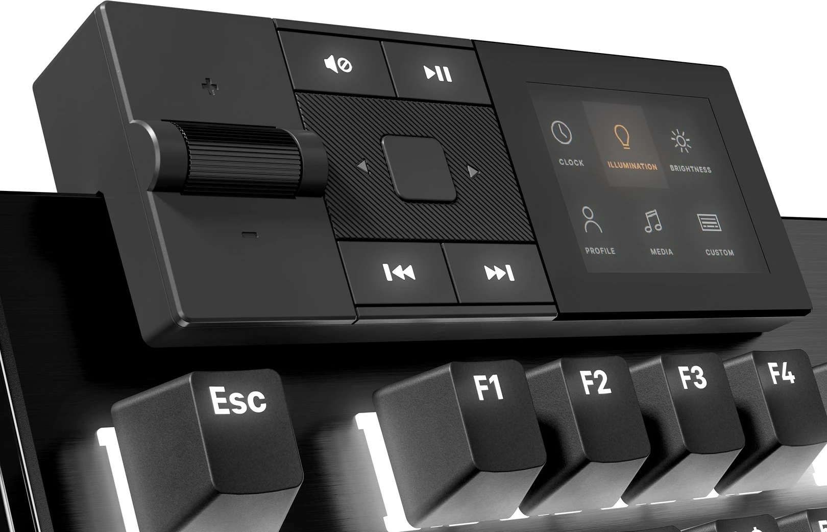 Tastierë mekanike gaming be quiet! Dark Mount Silent Linear, USB Type-C, RGB LED, Full-size, QWERTY US, e zezë