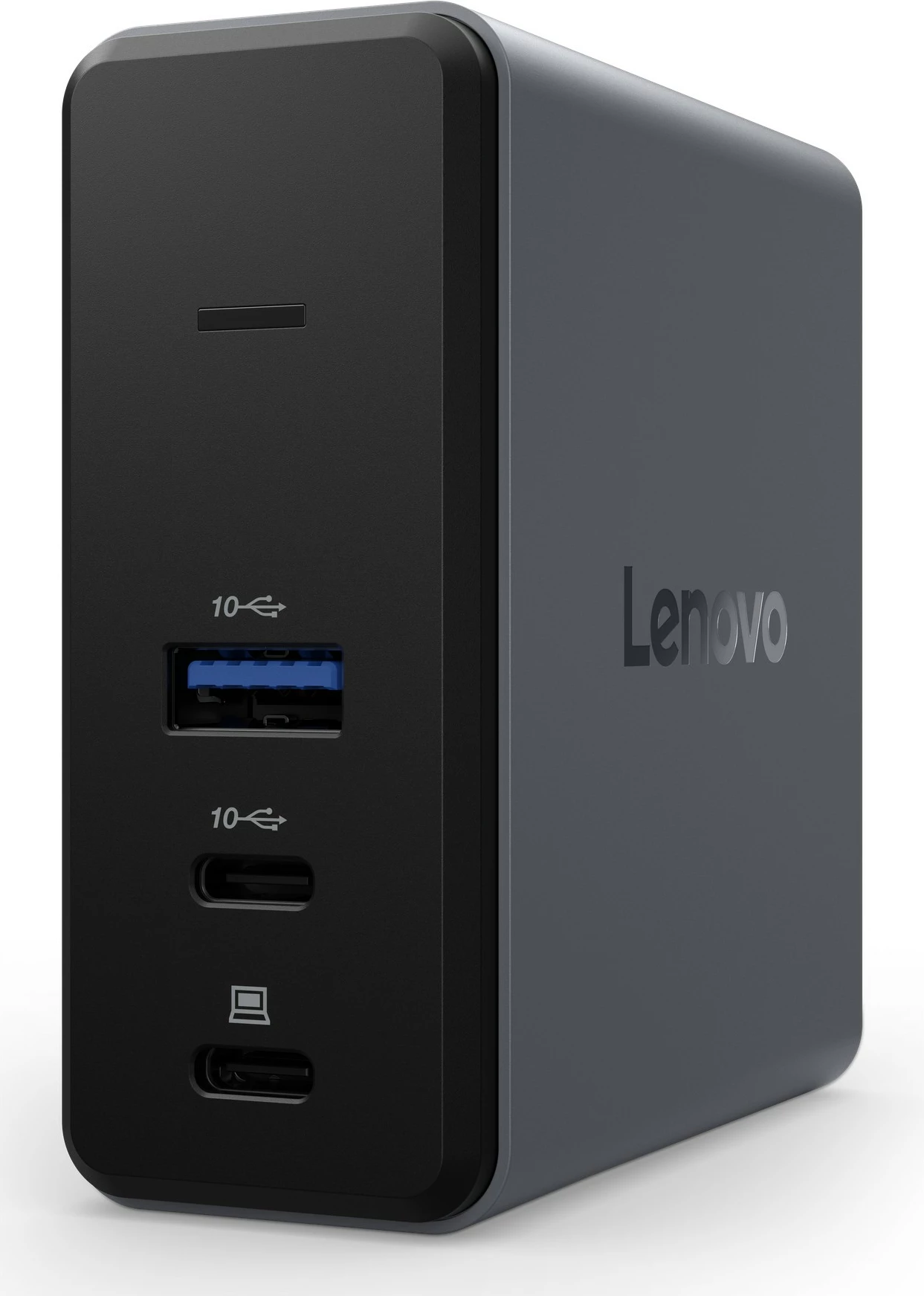 Docking station Lenovo GAN Powered X9, USB Type-C, HDMI 2.1, 60W, gri