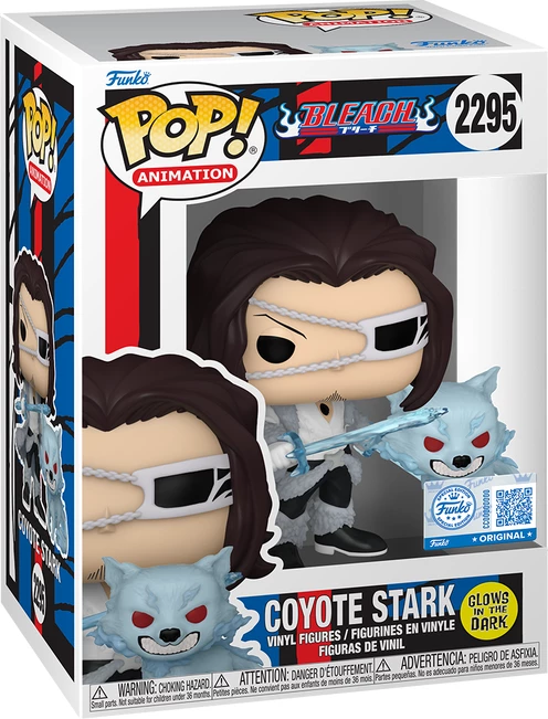 Figurinë vinyl Funko POP & Buddy Bleach Coyote Starrk, ndriçon në errësirë, set me Buddy