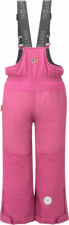 Pantallona ski për fëmijë Trollkids Nordkapp, rozë