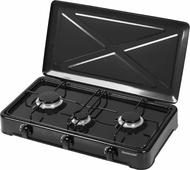 Pllakë gazi Ravanson K-03TB, e zezë