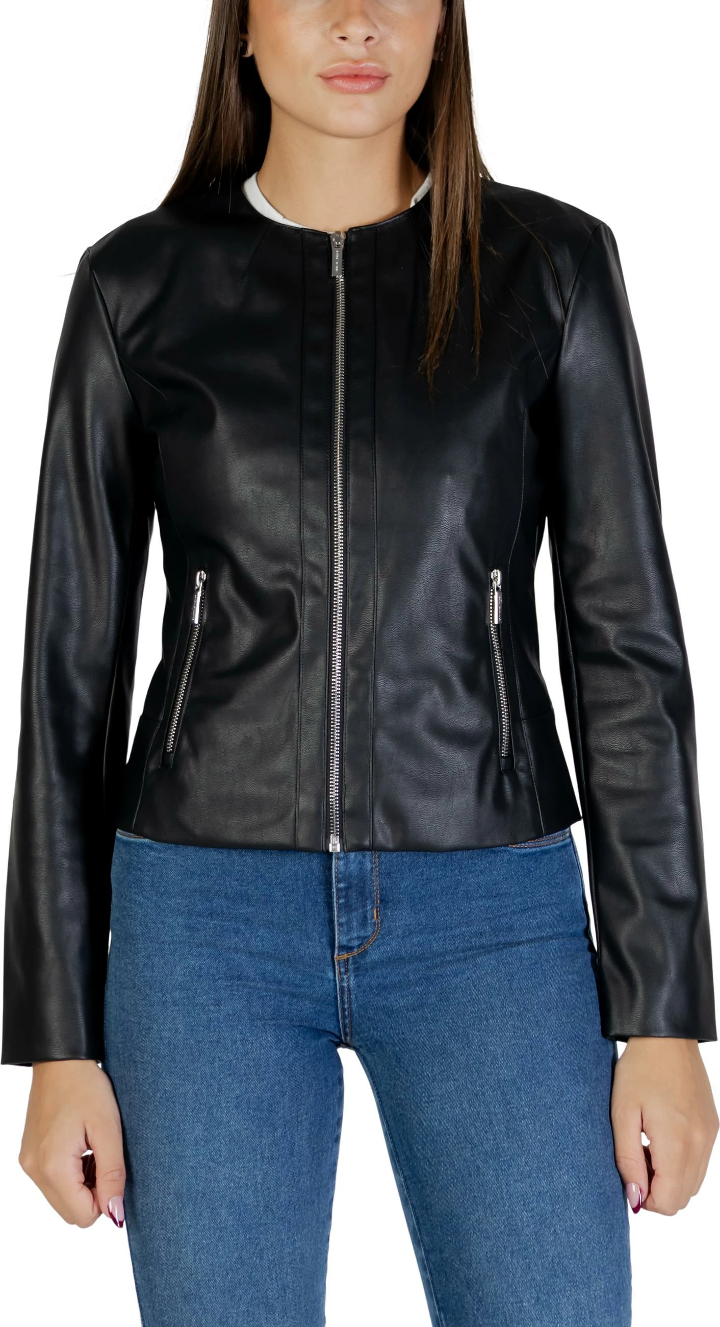 Jakne për femra Armani Exchange 8NYB03 YNVLZ, e zezë