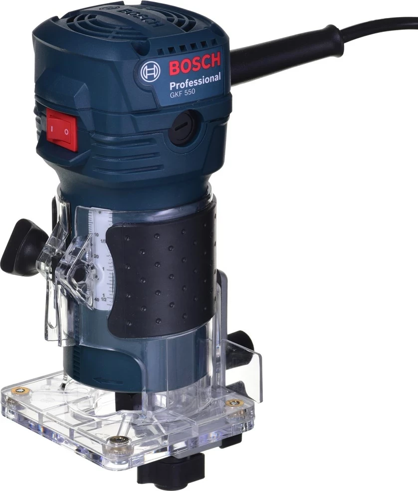 Makineri frezimi Bosch GKF 550 Professional, 550W, Blu