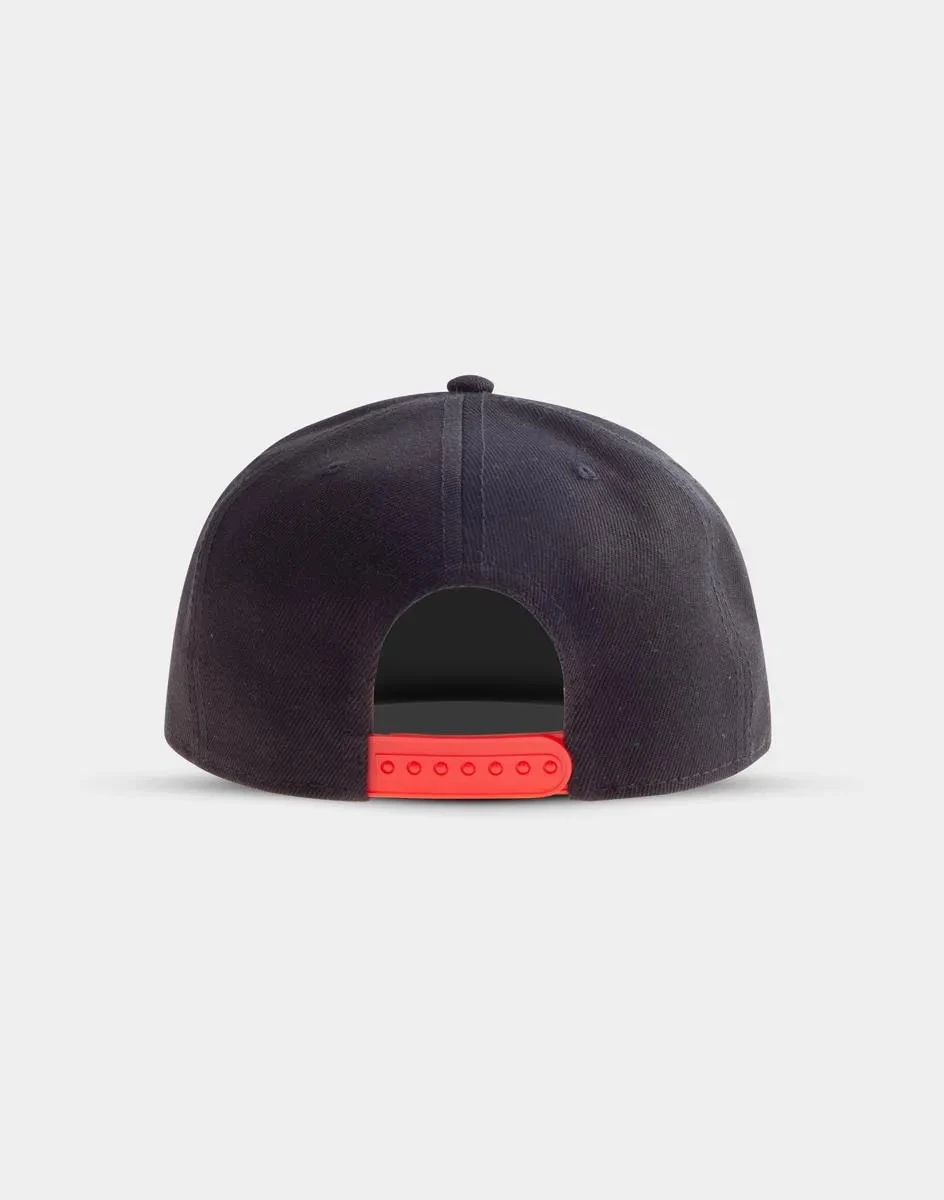 Kapelë snapback Difuzed Pokémon Power Nap Pikachu, e rregullueshme, e zezë/kuqe