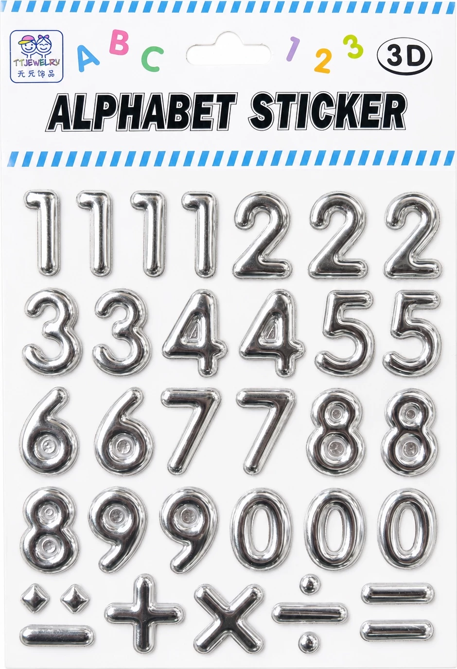 Sticker 3D me Numra