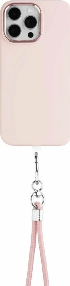 Litar qafe universal për celular Fixed NeckUni 40-76 cm najlon, rozë