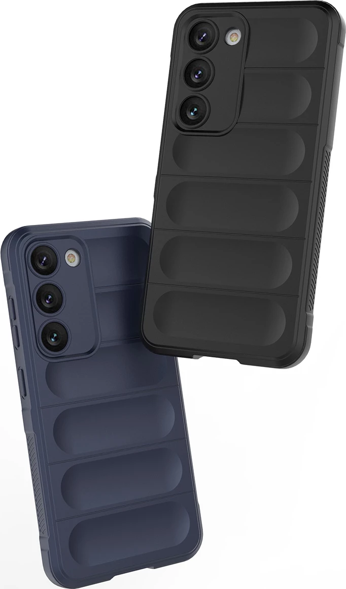 Mbështjellës Hurtel Magic Shield Case për Samsung Galaxy S23+, kaltër e çelët