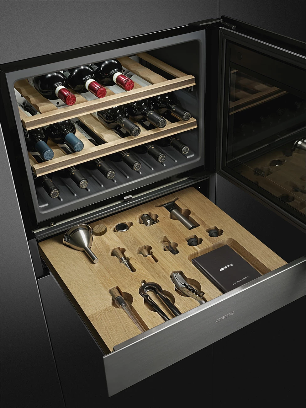 Sirtar për verëra SMEG Somelier CPS315X