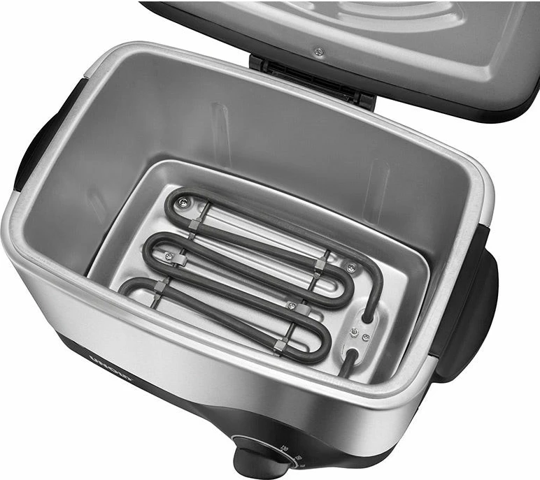 Fritezë Unold 58615, 0.5 kg, 1.5 L, 190 °C, e zezë, çelik inox