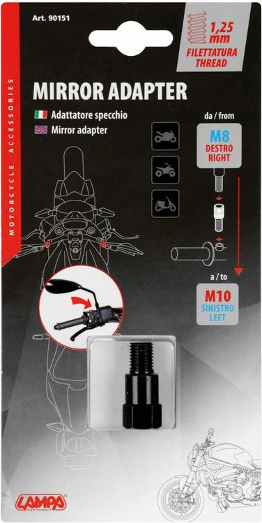 Bulon I Pasqyres Motorri 8mm D> 10mm M