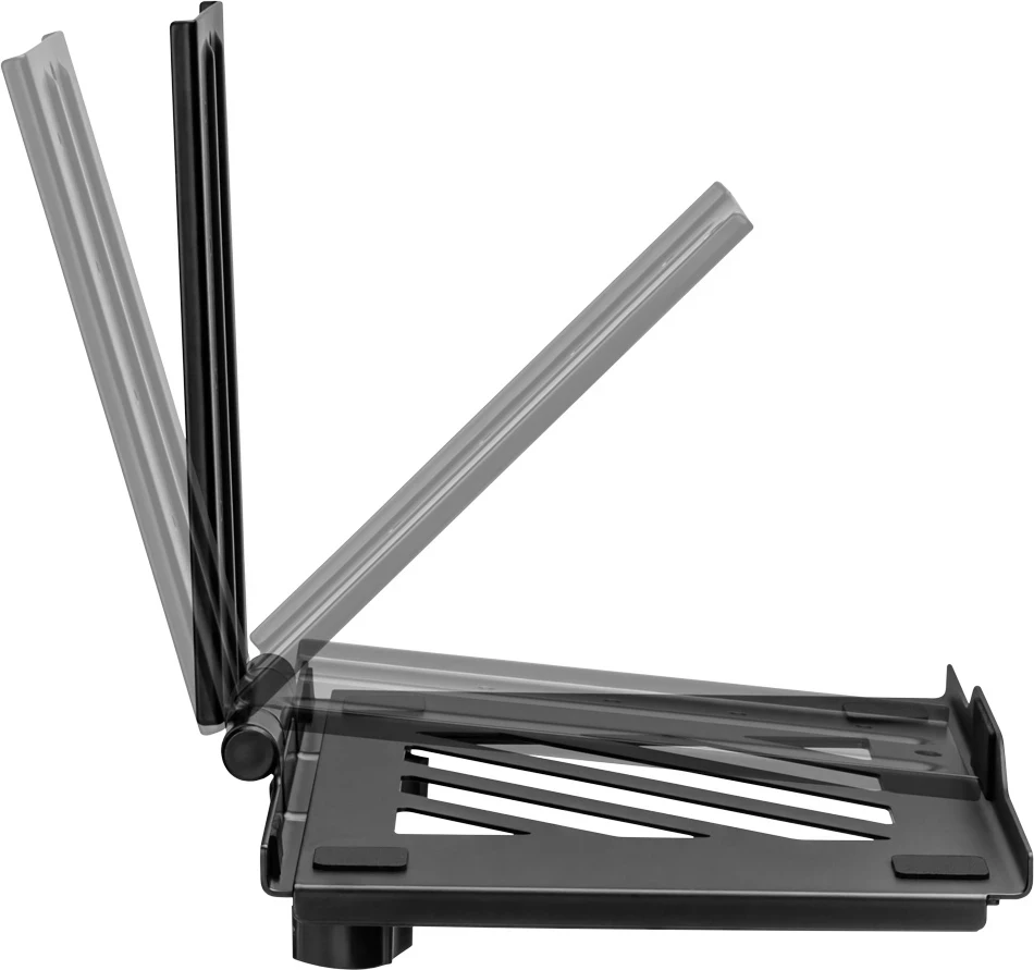 Tabaka VESA për laptop/tablet UVI UVIDVESATR, 10–17\", VESA 75x75, deri 5 kg, e zezë