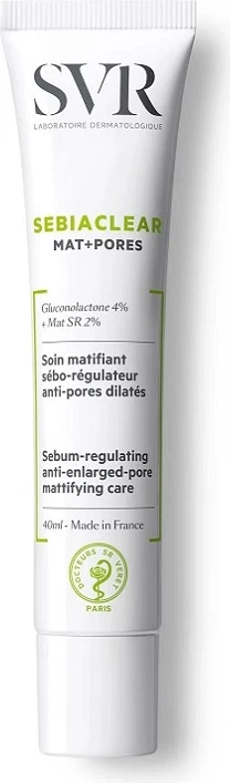 Krem për fytyrë për femra SVR Sebiaclear Mat+Pores 40ml