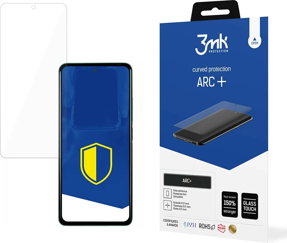 Folje mbrojtëse për ekran, 3mk Protection ARC+ për Infinix Hot 30, transparente