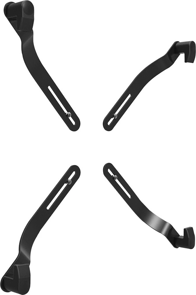 Përshtatës për mbajtësen e monitorit Digitus, 17",  e zezë