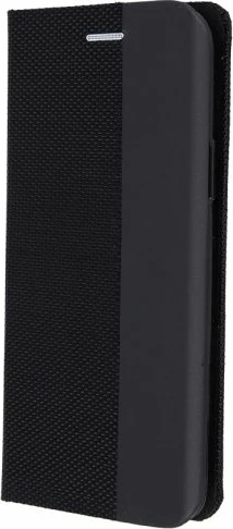 Mbështjellës ONASI Moon Flip Cover për Xiaomi Mi 10T Lite, mbyllje me magnet, xhep për kartelë, i zi