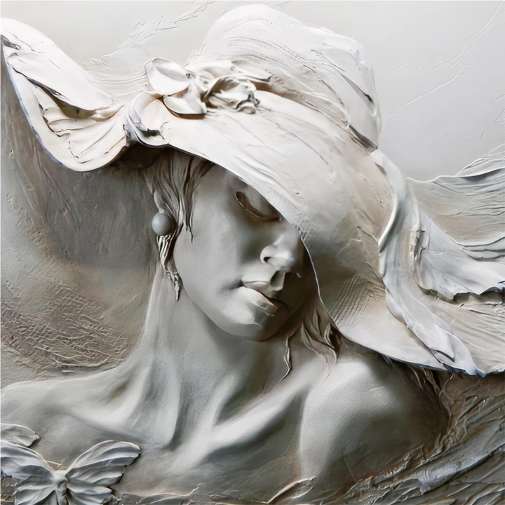 Pikturë në kanavacë Gracy printim dixhital 50x1.8x50cm