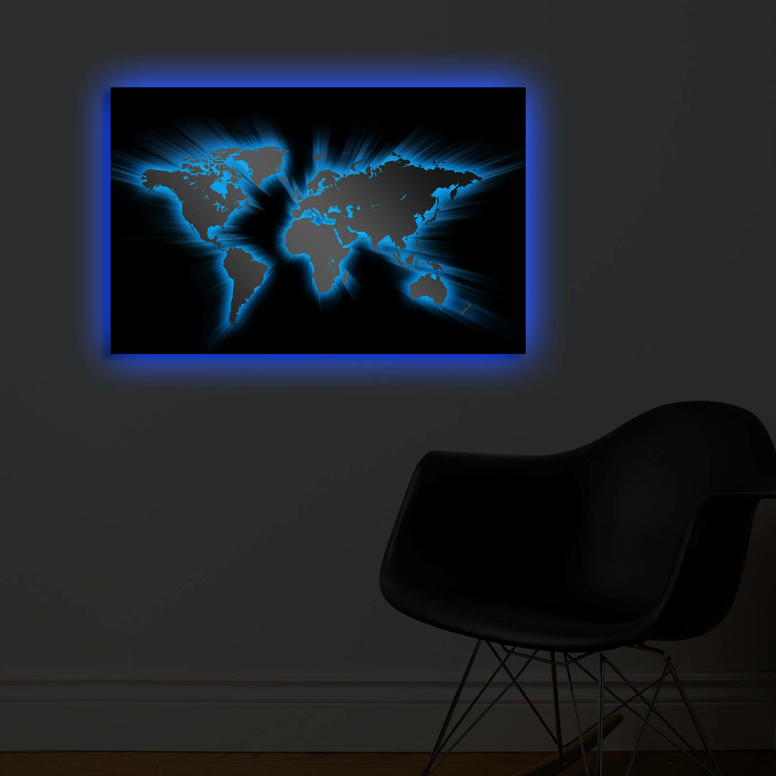 Pikturë dekorative me drita LED, Wallity, 4570DACT-35