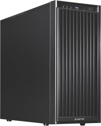 Kasë CHIEFTEC BW-01B-OP ATX/mATX/mini-ITX, USB-C, pa furnizues, e zezë