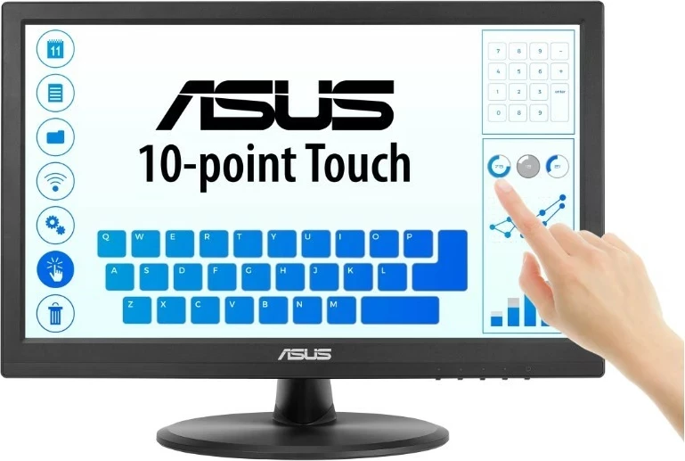 Monitor Asus VT169HE, 15.6 inch, Full HD, IPS, Touch, i zi