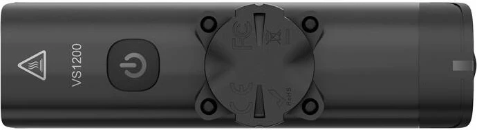 Dritë përpara biçiklete iGPSPORT VS1200 me M80 smart, 1200 lumens, 5000 mAh, e zezë