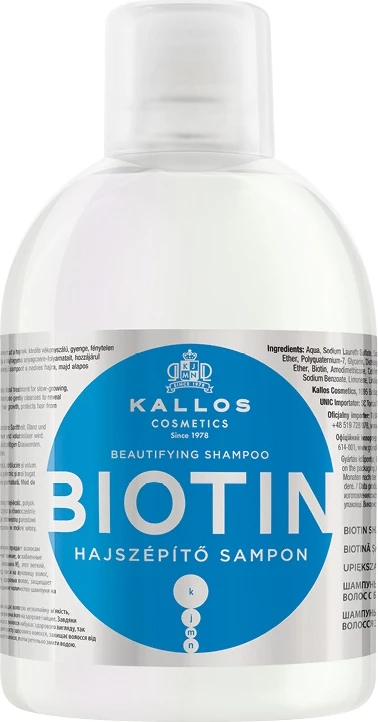 Shampon për femra Kallos Biotin Beautifying 1000ml